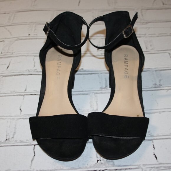 Beautiful black high heel shoes Rampage 7.5 - Picture 1 of 6